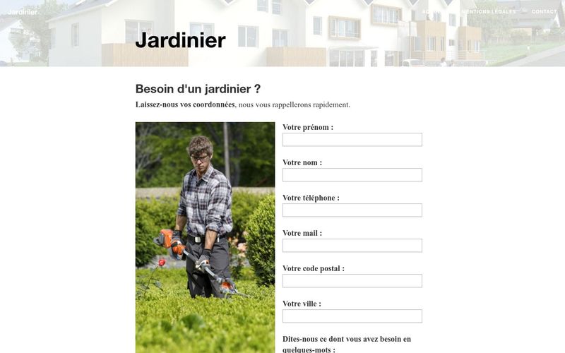 Trouvez facilement un bon jardinier